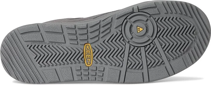 KEEN Utility Gibson Boot (Soft Toe) Men's Work Boots Steel Grey/Steel Grey : 11.5 EE - Wide, Leather - Image 3