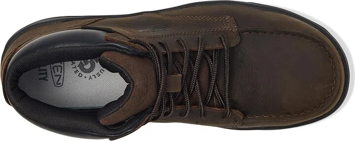 KEEN Utility Gibson ESD Boot (Carbon-Fiber Toe) Men's Work Boots Cascade Brown/Black : 14 D - Medium, Leather - Image 2