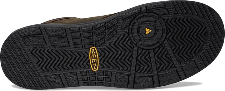 KEEN Utility Gibson ESD Boot (Carbon-Fiber Toe) Men's Work Boots Cascade Brown/Black : 14 D - Medium, Leather - Image 3