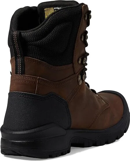 KEEN Utility Independence 8 Waterproof Soft Toe Men's Work Boots Dark Earth/Black : 9.5 D - Medium, Leather - Image 4