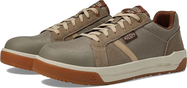 KEEN Utility Kenton Comp Toe Men's Shoes Brindle/Gum : 9.5 EE - Wide, Leather
