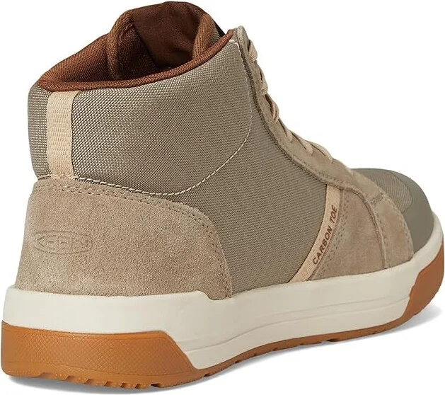 KEEN Utility Kenton Mid (Comp Toe) Men's Shoes Brindle/Gum : 9 D - Medium, Leather - Image 4
