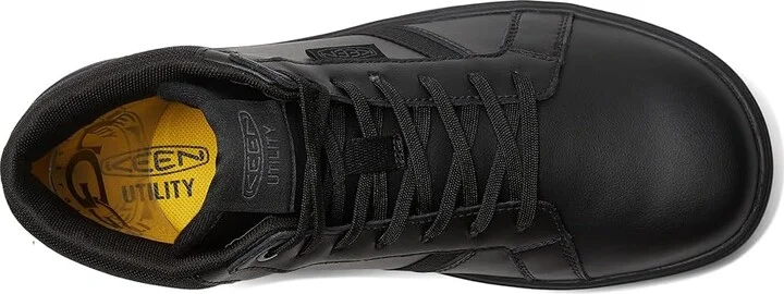 KEEN Utility Kenton Mid PTC Soft Toe Men's Work Boots Black/Black : 11.5 D - Medium, Leather/Rubber - Image 2