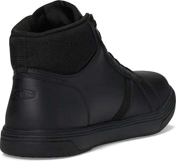 KEEN Utility Kenton Mid PTC Soft Toe Men's Work Boots Black/Black : 11.5 D - Medium, Leather/Rubber - Image 4