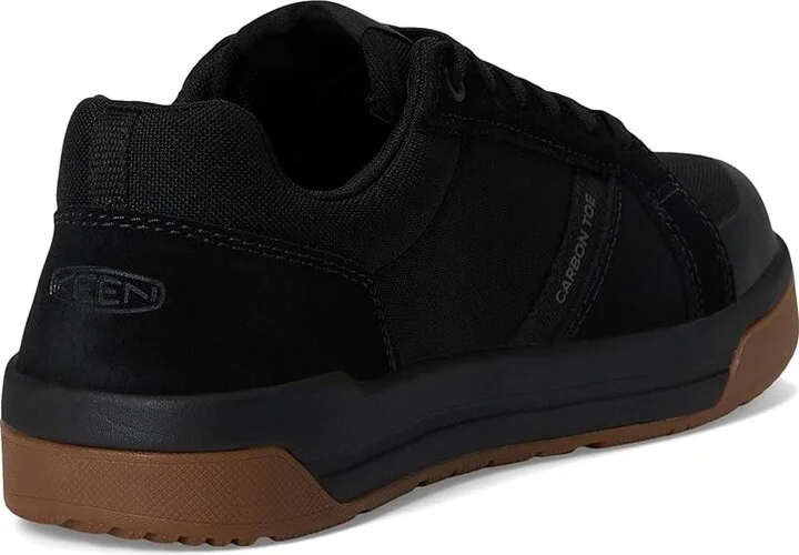 KEEN Utility Kenton Work Shoes (Carbon Toe) Women's Industrial Shoes Black/Gum : 11 B - Medium, Leather - Image 4