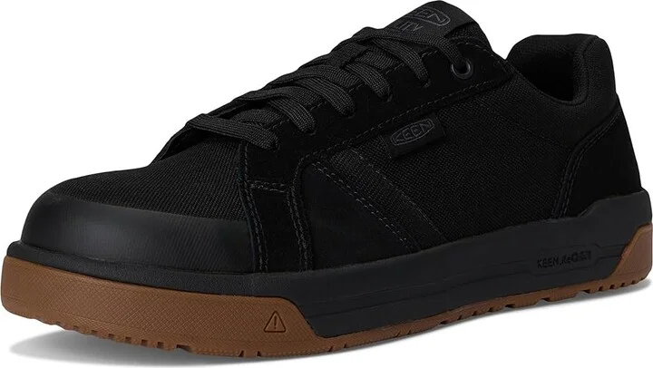KEEN Utility Kenton Work Shoes (Carbon Toe) Women's Industrial Shoes Black/Gum : 11 B - Medium, Leather - Image 5