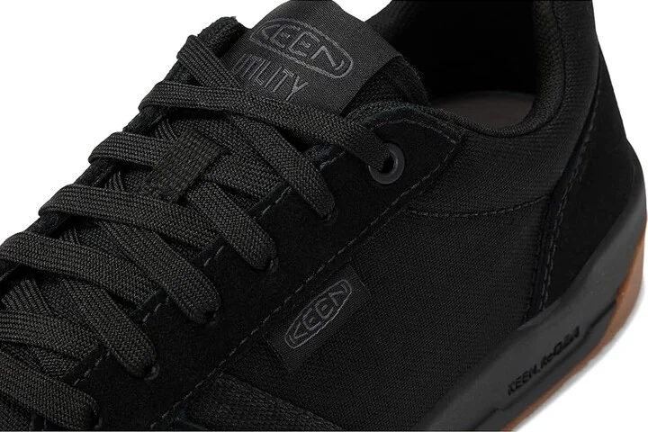 KEEN Utility Kenton Work Shoes (Carbon Toe) Women's Industrial Shoes Black/Gum : 11 B - Medium, Leather - Image 7
