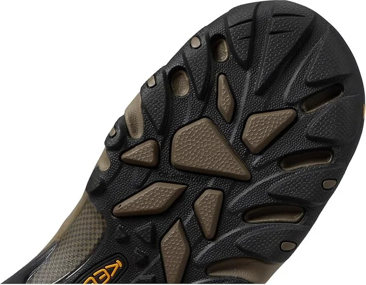 KEEN Utility Lansing Low (Steel Toe) Men's Work Boots Cascade Brown/Fired Brick : 9.5 EE - Wide, Leather - Image 8