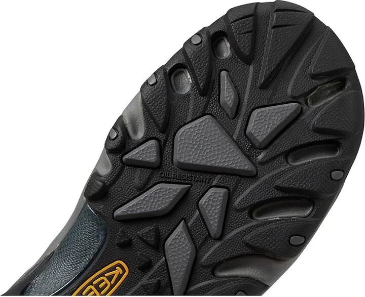 KEEN Utility Lansing Low (Steel Toe) Men's Work Boots Magnet/Majolica Blue : 9.5 EE - Wide, Leather - Image 8