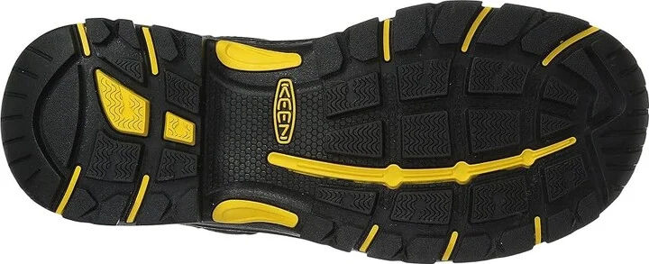 KEEN Utility Logandale Waterproof Steel Toe Men's Work Boots Raven/Black : 9.5 EE - Wide, Synthetic - Image 4