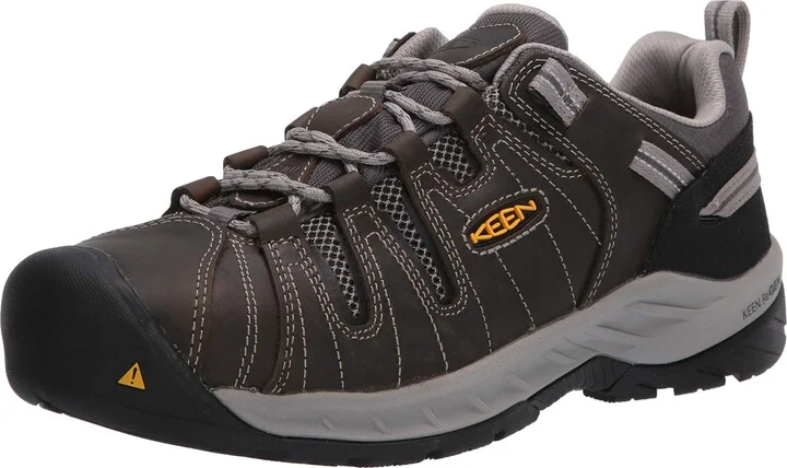 KEEN Utility Men’s Flint 2 Low Height Steel Toe Non Slip Industrial Work Shoes