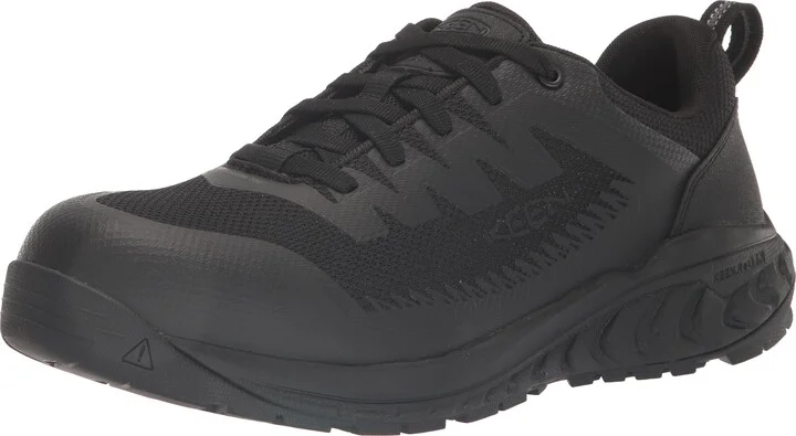 KEEN Utility Men's Arvada Low Height Composite Toe Breathable ESD Industrial Work Sneakers