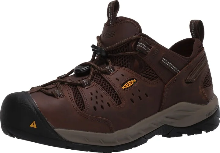 KEEN Utility Men's Atlanta Cool 2 Low Soft Toe ESD Non Slip Work Shoe