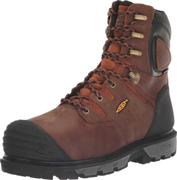 KEEN Utility Men's Camden 8” Composite Toe Waterproof 600G Insulated Heavy Duty Work Boots