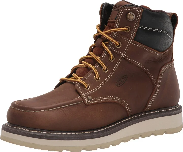 KEEN Utility mens Cincinnati 6â€ Soft Toe Wedge Workboots Work Boots