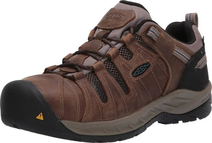 KEEN Utility Men's Flint 2 Low Steel Toe Waterproof Non Slip Work Shoe