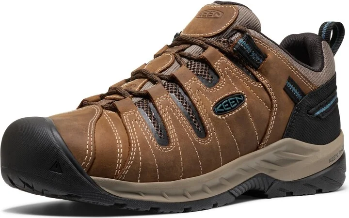 KEEN Utility Men's Flint 2 VersaTREAD Non Slip Low Height Steel Toe Durable Work Shoes