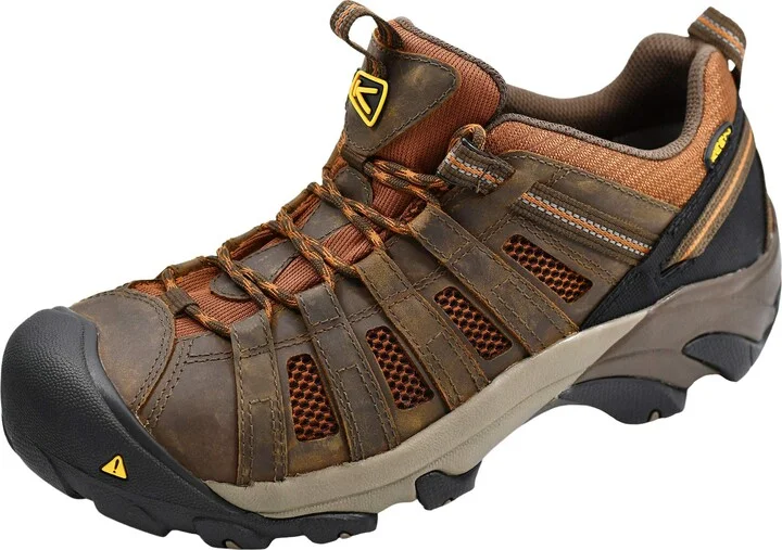 KEEN Utility Men's Flint Low Height Steel Toe Industrial Work Shoes