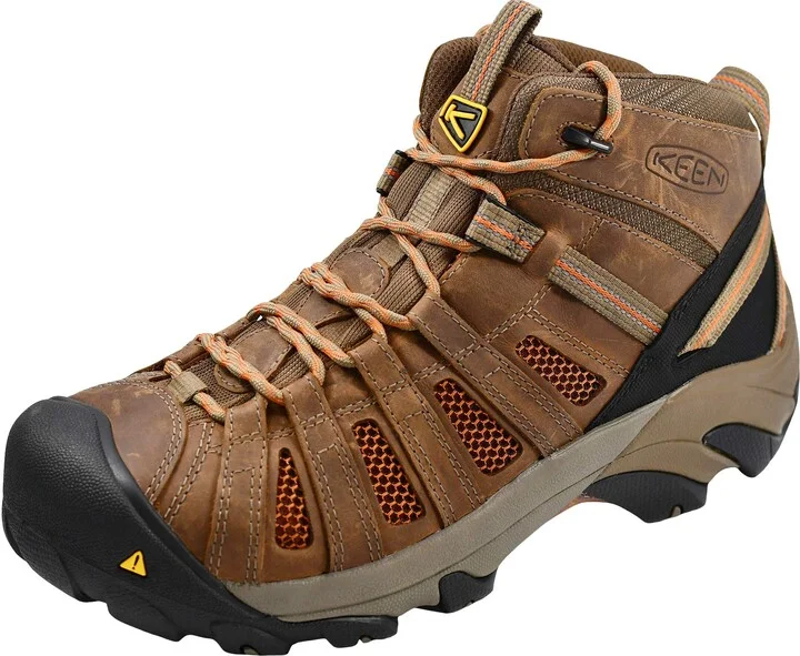 KEEN Utility Men's Flint Mid Height Steel Toe Work Boots