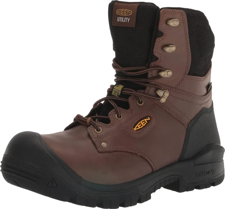 KEEN Utility Men's Independence 8” Composite Toe Waterproof 600G Insulated Work Boots