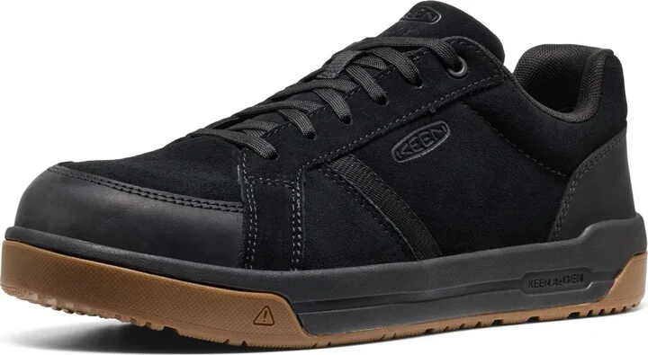 KEEN Utility Men's Kenton+ Low Height Composite Toe ESD Breathable Work Sneakers