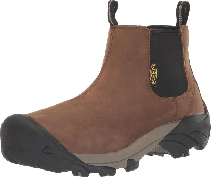 KEEN Utility Men's Lansing Chelsea Steel Toe Pull On Comfortable Work Boots