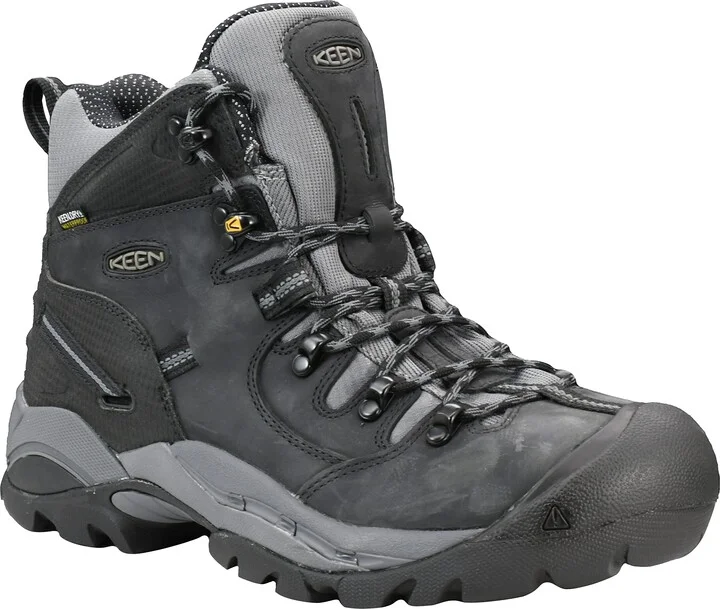 KEEN Utility Men's Pittsburgh 6" Leather Waterproof Toe Work Boots