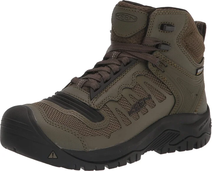 KEEN Utility Men's Reno Mid Height Soft Toe Flexible Waterproof Athletic Work Boots