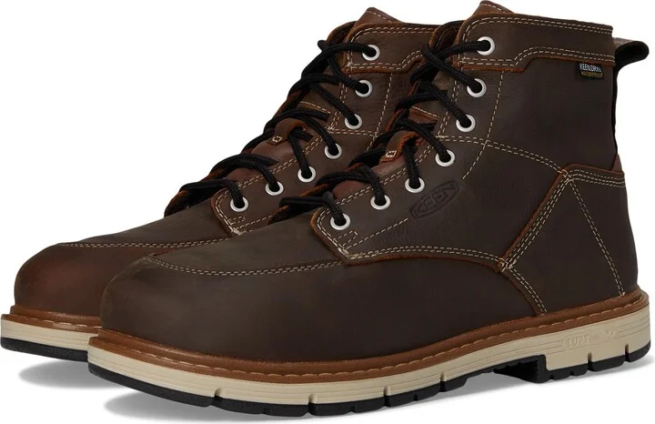 KEEN Utility Men's San Jose 6” Alloy Toe Waterproof 90 Degree Heel Work Boots