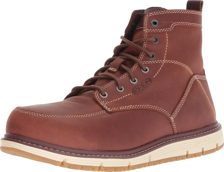 KEEN Utility Men's San Jose 6" Alloy Toe Wedge Work Boots