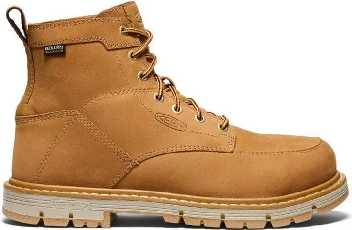 KEEN Utility Men's San Jose 6" Soft Toe Waterproof 90 Degree Heel Work Boots