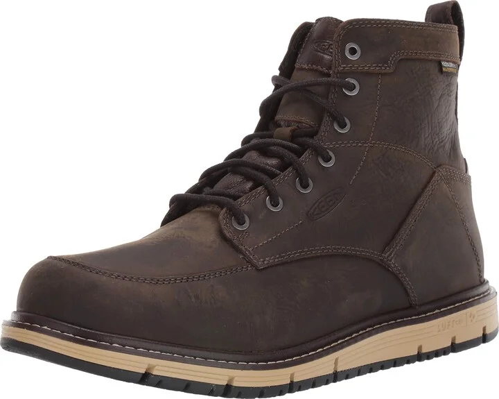KEEN Utility Men's San Jose 6" Soft Toe Waterproof Wedge Work Shoe