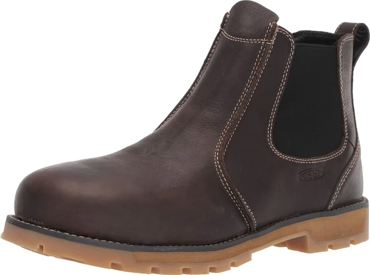 KEEN Utility Men's Seattle Romeo Mid Alloy Toe Pull On Work Shoe