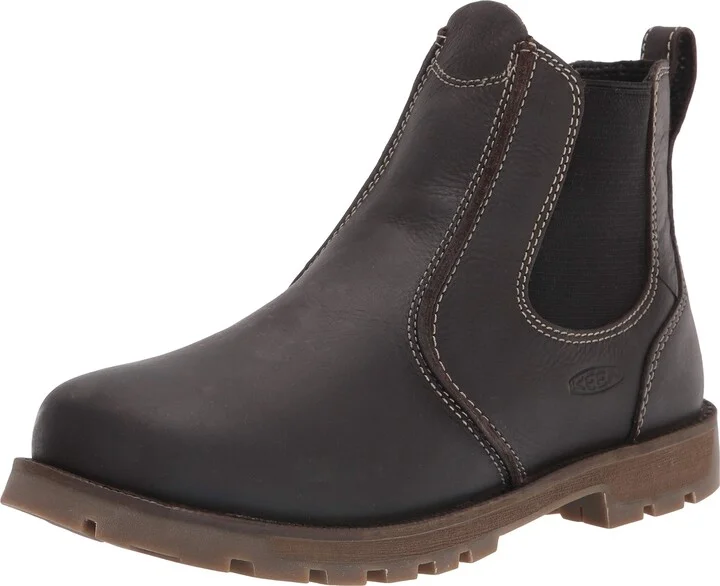 KEEN Utility Men's Seattle Romeo Mid Height Leather Soft Toe Work Shoes