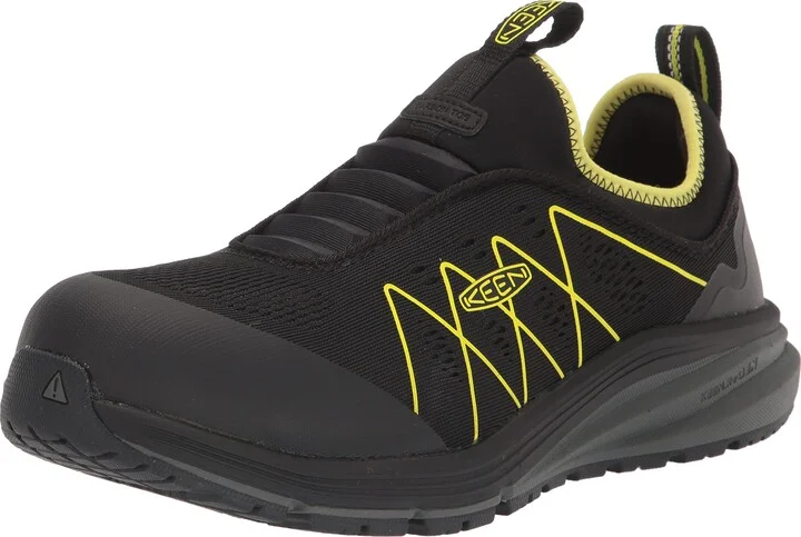 KEEN Utility Men's Vista Energy Shift Low Height Composite Toe Slip On Industrial Work Shoes