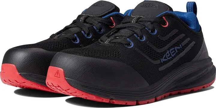 KEEN Utility Minneapolis Women's Shoes Delta Blue/Delta Red : 9 B - Medium, Textile/Synthetic
