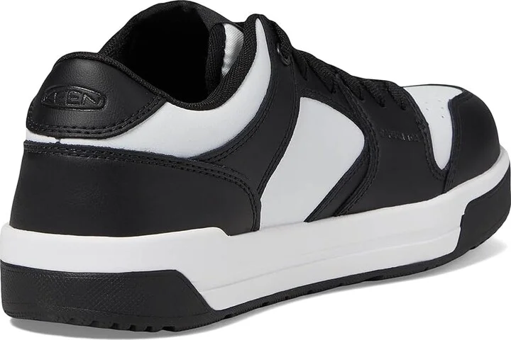 KEEN Utility Overton (Comp Toe) Men's Work Boots Star White/Black : 13 EE - Wide, Leather - Image 4