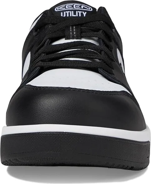 KEEN Utility Overton (Comp Toe) Men's Work Boots Star White/Black : 13 EE - Wide, Leather - Image 5