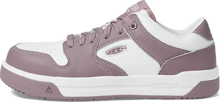 KEEN Utility Overton (Comp Toe) Women's Work Boots Toadstool/Star White : 11 B - Medium, Leather - Image 6