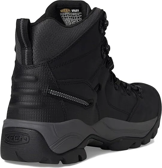 KEEN Utility Pittsburgh Energy 6 Waterproof (Comp Toe) Men's Shoes Black/Forged Iron : 15 D - Medium, Leather - Image 4