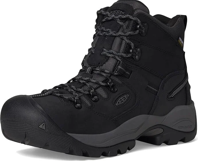 KEEN Utility Pittsburgh Energy 6 Waterproof (Comp Toe) Men's Shoes Black/Forged Iron : 15 D - Medium, Leather - Image 5
