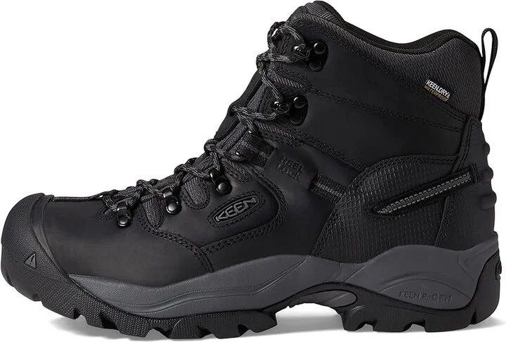 KEEN Utility Pittsburgh Energy 6 Waterproof (Comp Toe) Men's Shoes Black/Forged Iron : 15 D - Medium, Leather - Image 6
