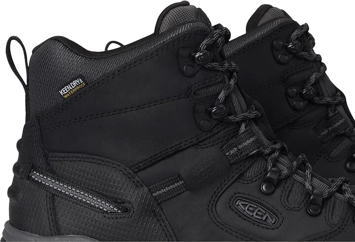 KEEN Utility Pittsburgh Energy 6 Waterproof (Comp Toe) Men's Shoes Black/Forged Iron : 15 D - Medium, Leather - Image 7