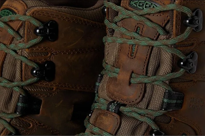 KEEN Utility Pittsburgh Energy 6 Waterproof (Comp Toe) Men's Shoes Cascade Brown/Greener Pastures : 9.5 EE - Wide, Leather - Image 5