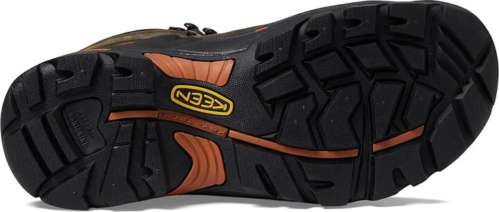 KEEN Utility Pittsburgh Soft Toe Men's Work Boots Cascade Brown/Bombay Brown : 15 D - Medium, Suede - Image 4