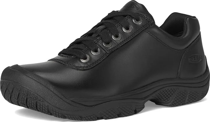 KEEN Utility PTC Dress Oxford (Soft Toe) Men's Industrial Shoes Black : 7 D - Medium, Leather - Image 6