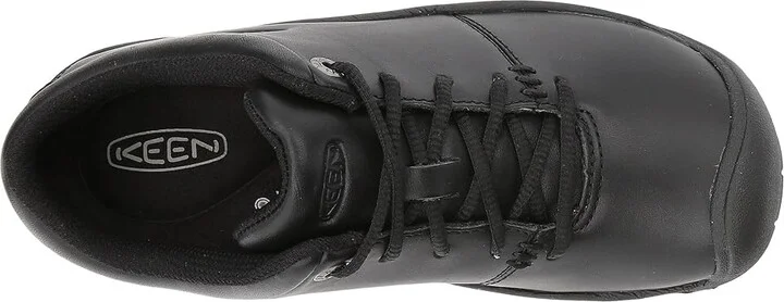 KEEN Utility PTC Oxford (Soft Toe) Women's Industrial Shoes Black : 5 B - Medium, Leather - Image 3