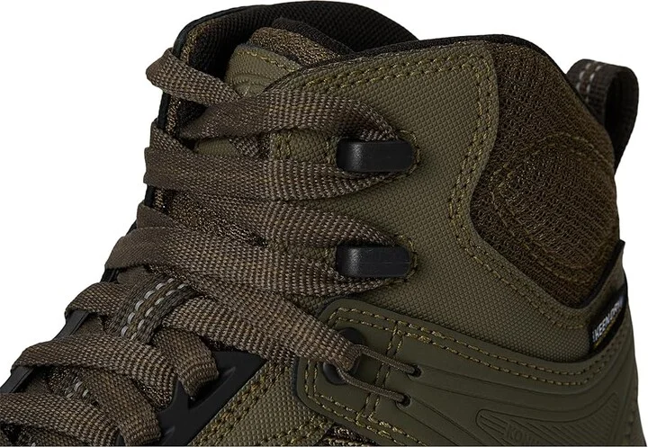 KEEN Utility Reno KBF Mid Waterproof (Comp Toe) Men's Shoes Dark Olive/Black : 9.5 EE - Wide, Leather/Synthetic - Image 7