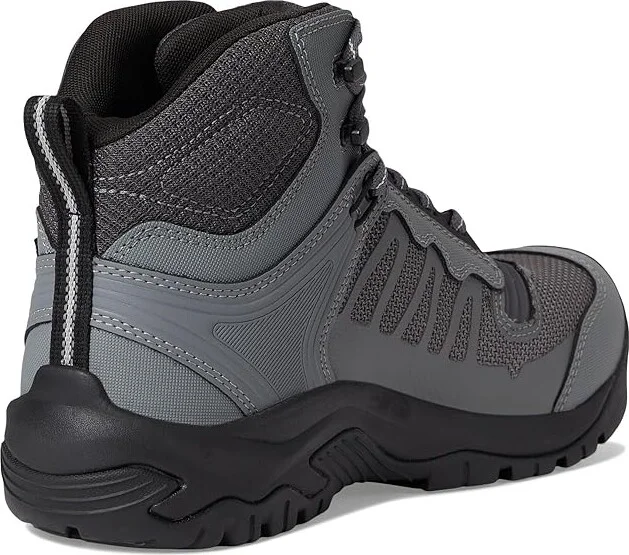 KEEN Utility Reno KBF Mid Waterproof (Comp Toe) Men's Shoes Magnet/Black : 9.5 EE - Wide, Leather/Synthetic - Image 4