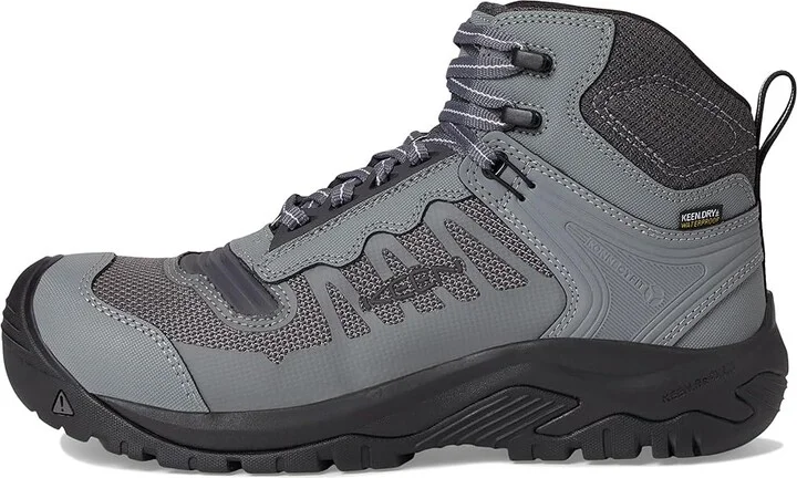 KEEN Utility Reno KBF Mid Waterproof (Comp Toe) Men's Shoes Magnet/Black : 9.5 EE - Wide, Leather/Synthetic - Image 6
